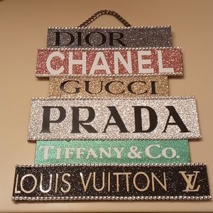 Designer inspired wall decor